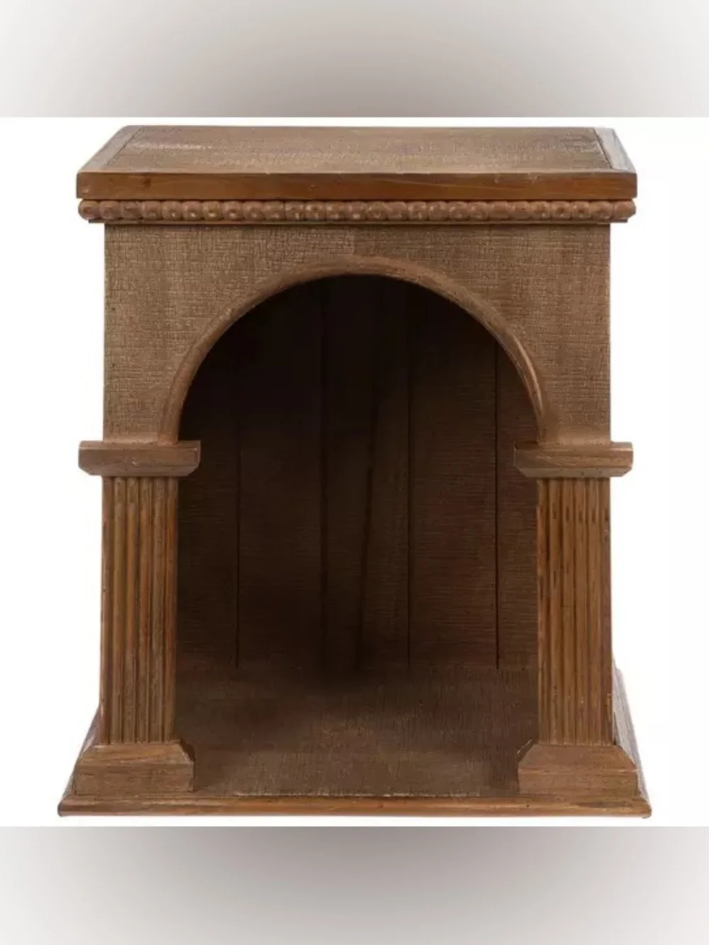 Fireplace Surround Wood Wall Shelf